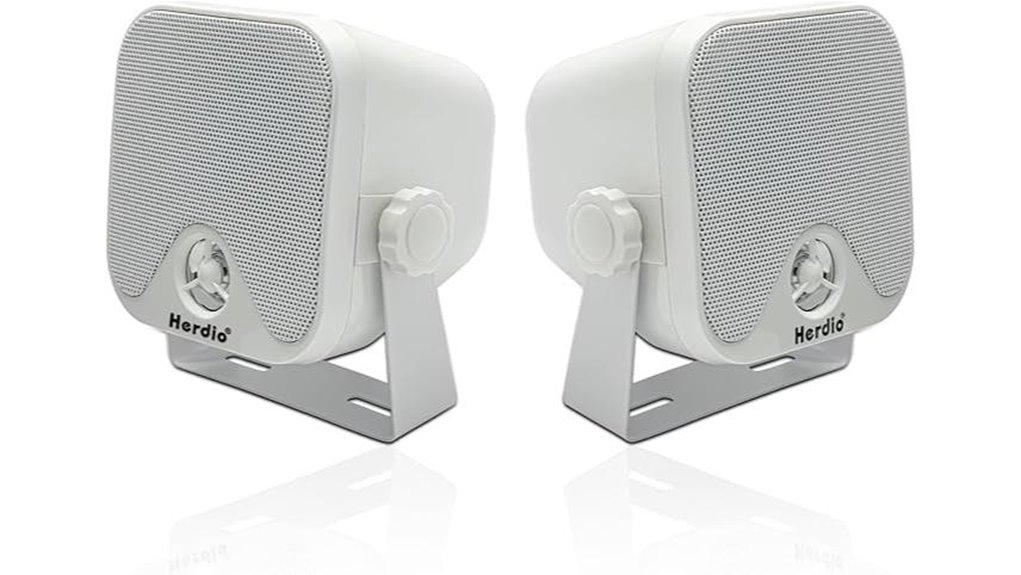 4 inch waterproof marine speaker