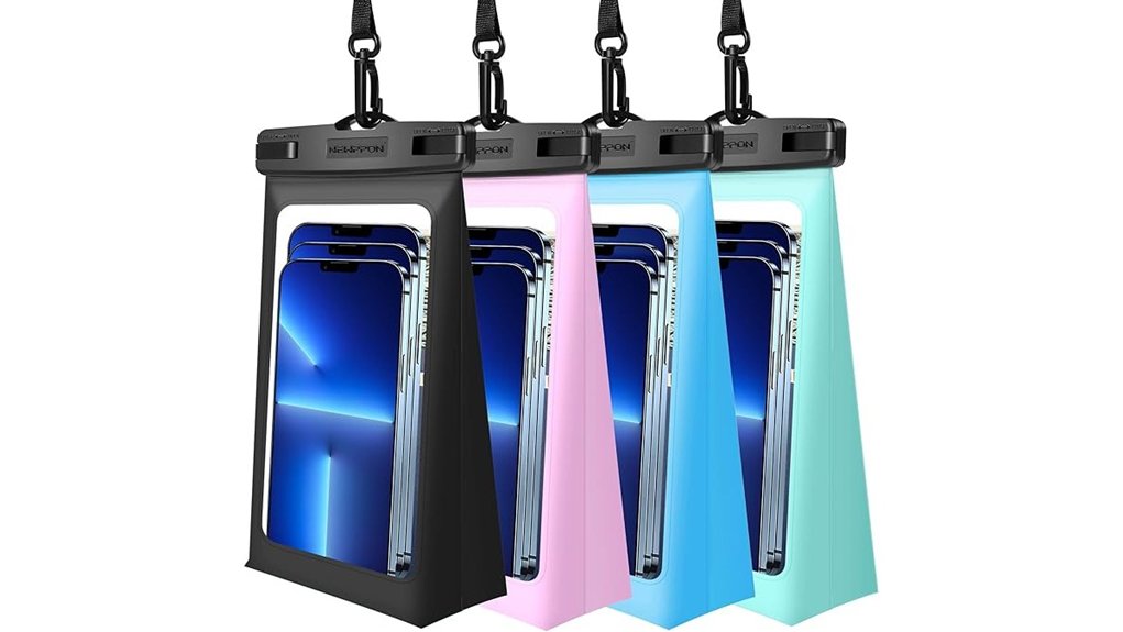 4 pack floating waterproof pouch