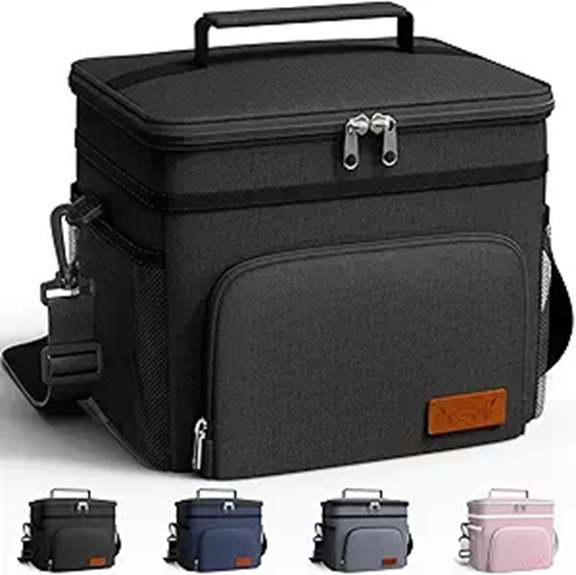 4 pocket leak proof lunch box