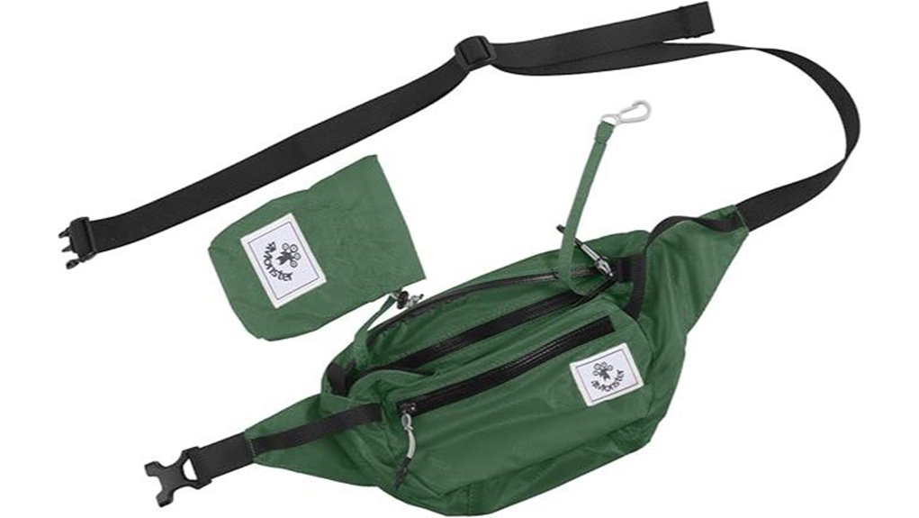 4monster water resistant fanny bag