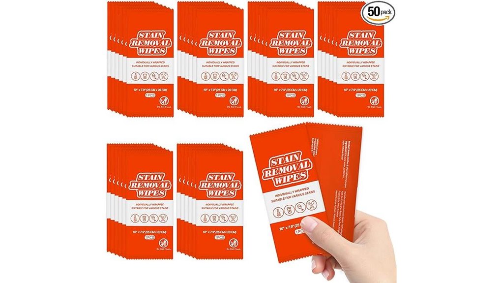 50 pack wet stain removers