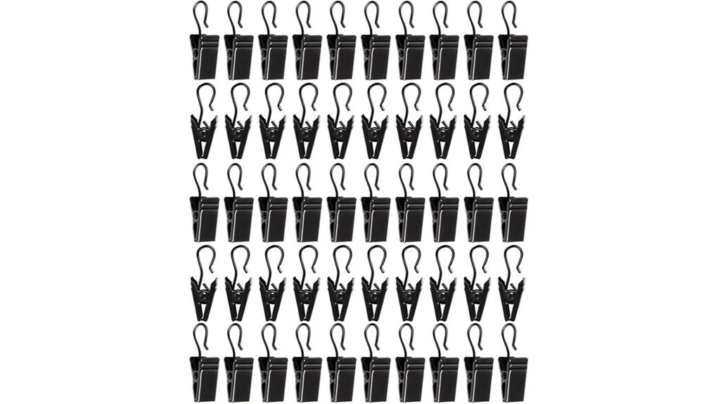 50 stainless bulldog hooks