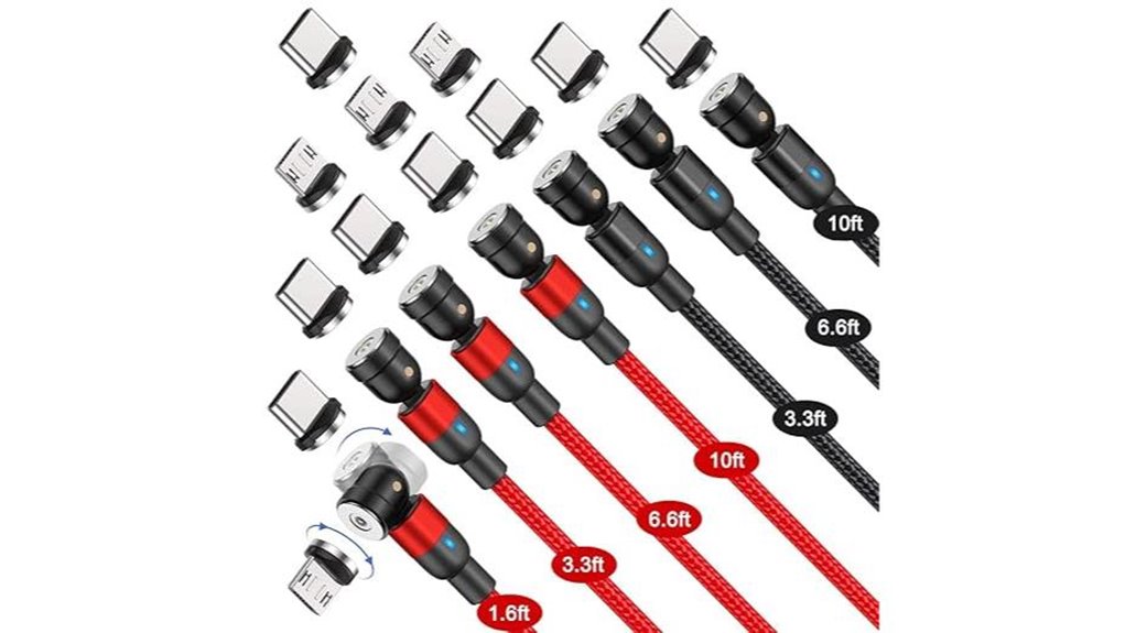 540 magnetic 3 in 1 charger