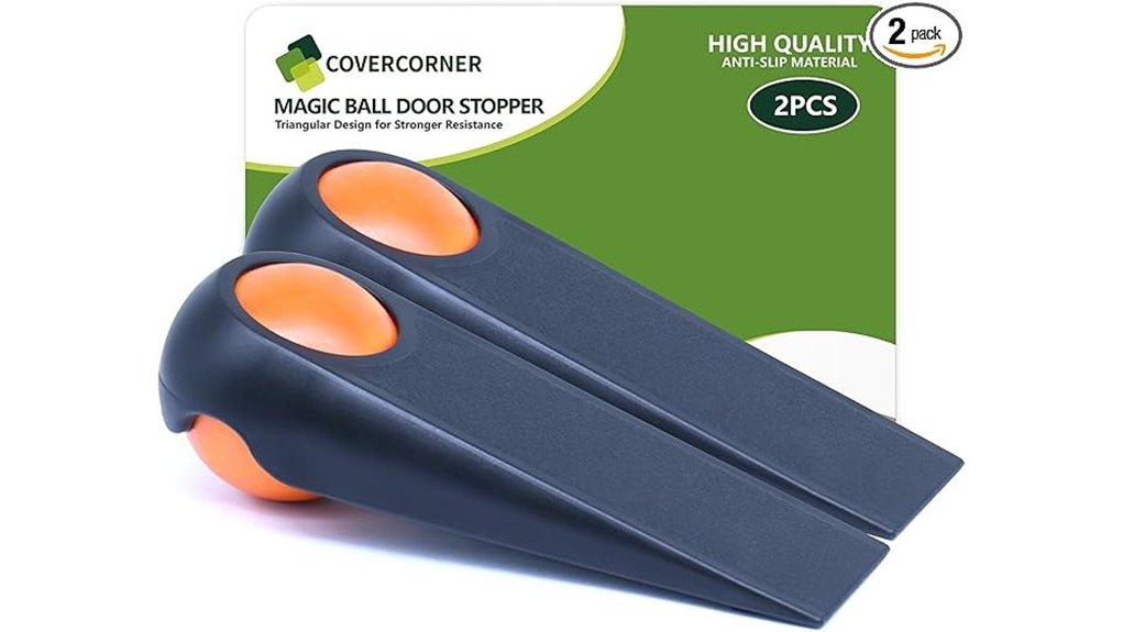 5 inch black orange stoppers