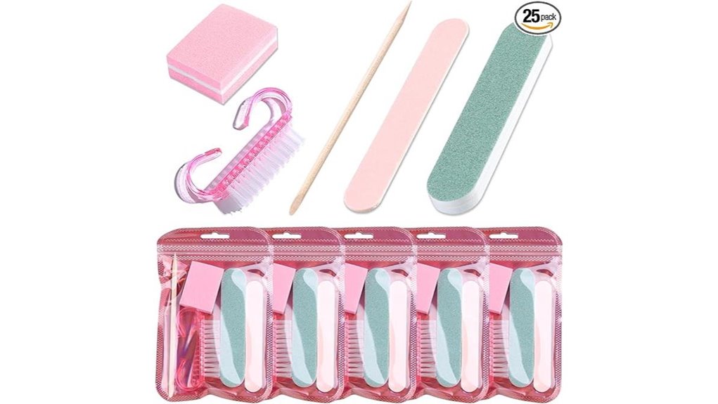 5 piece disposable manicure kit