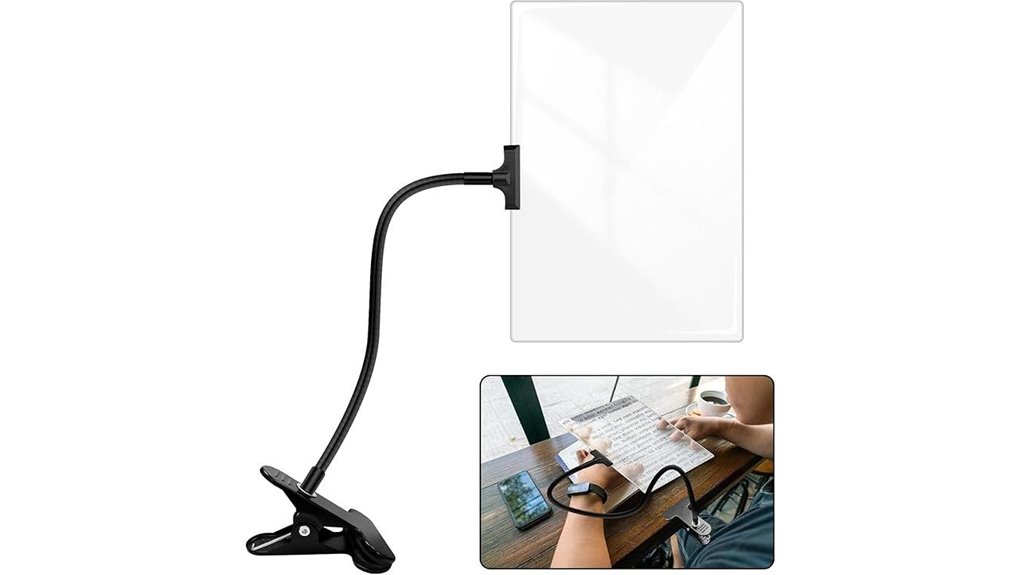 5x clip magnifier reading crafts