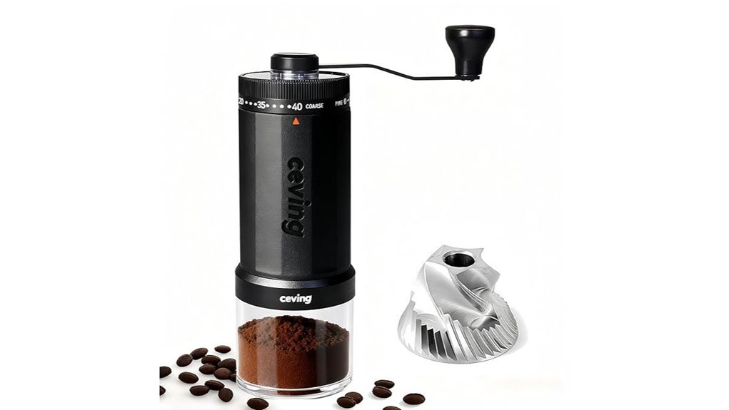 60g manual grinder 40 settings