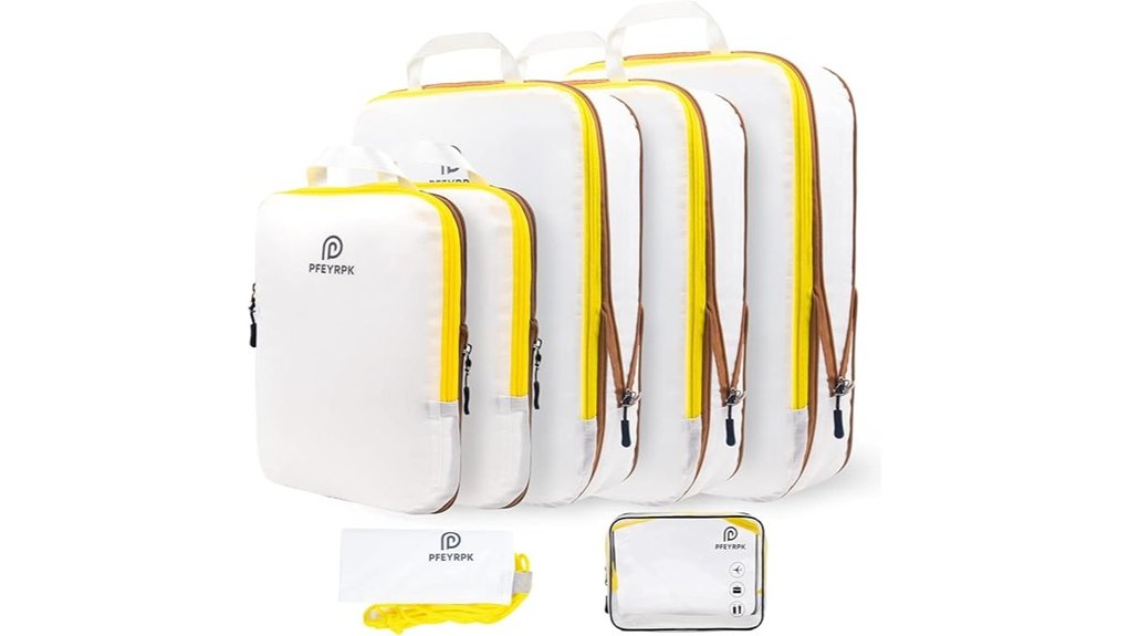 7 pack lightweight compression cubes