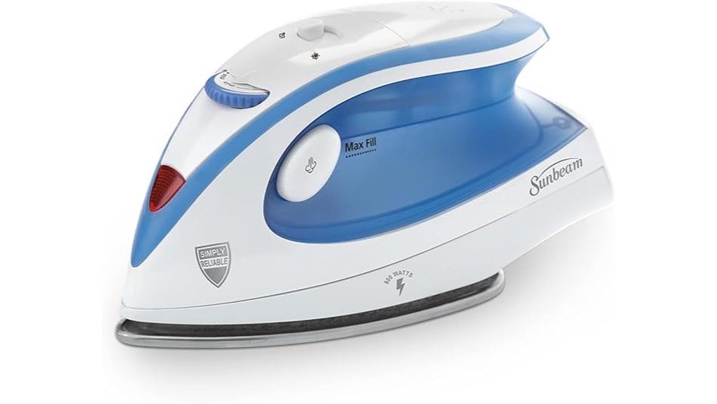 800w sunbeam dual iron