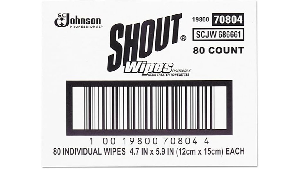 80 count shout stain remover