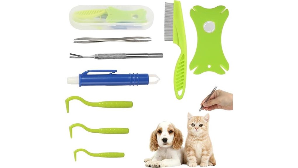 8 in 1 tick removal tweezers