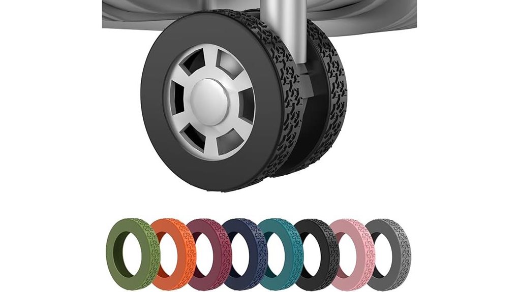 8 pack silicone wheel covers