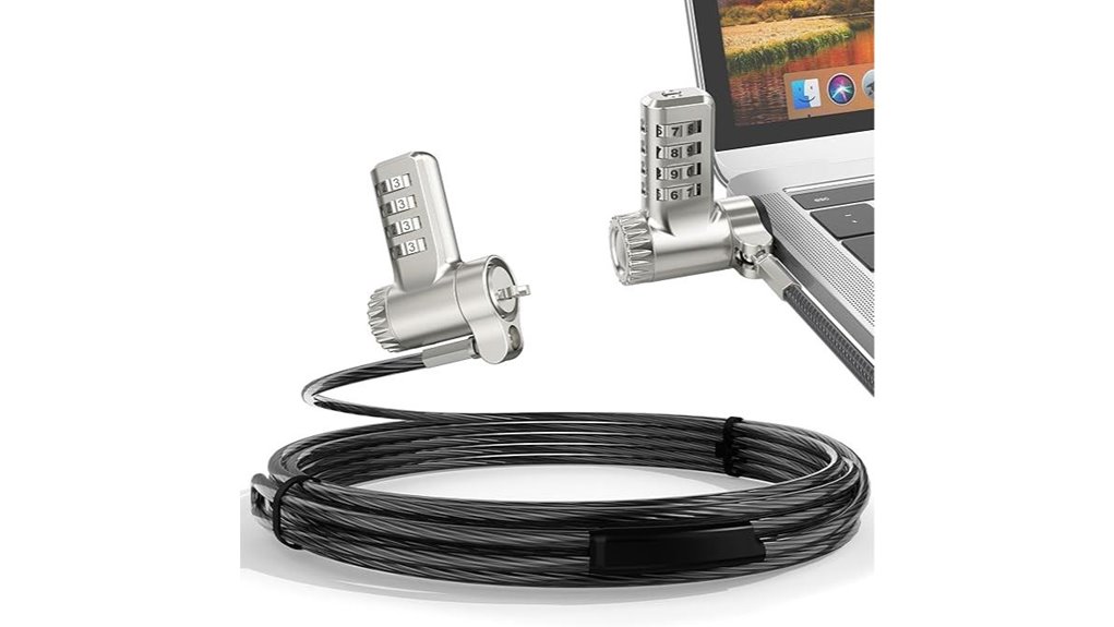 abovetek 3 in 1 laptop lock