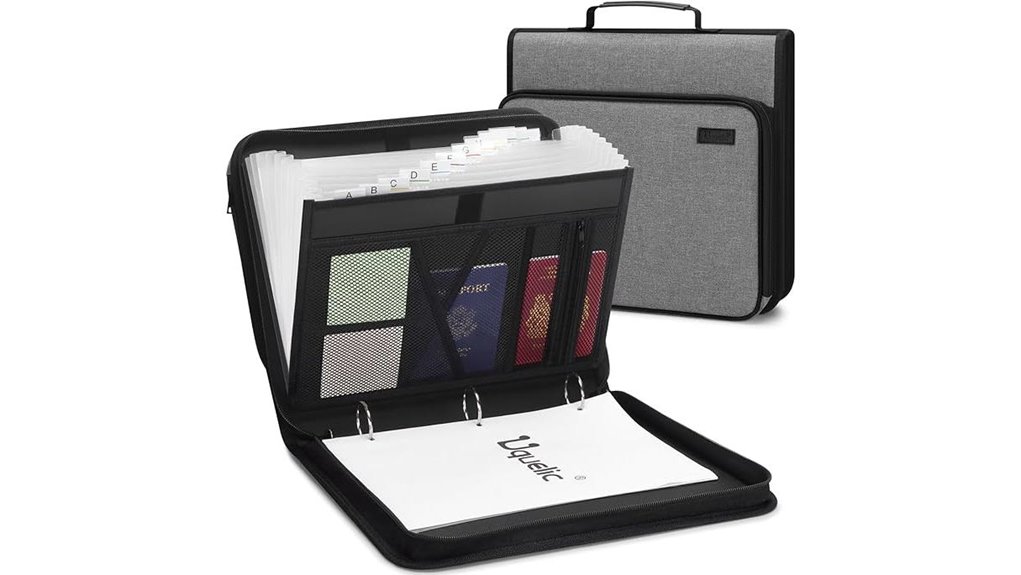 accordion organizer thirteen pockets