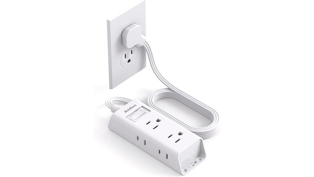 addtam 5ft flat 6 outlet