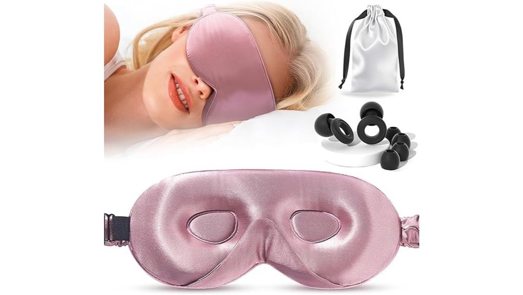 adjustable 3d silk mask