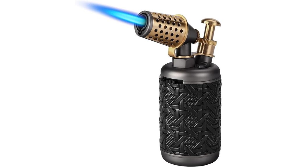 adjustable butane torch lock