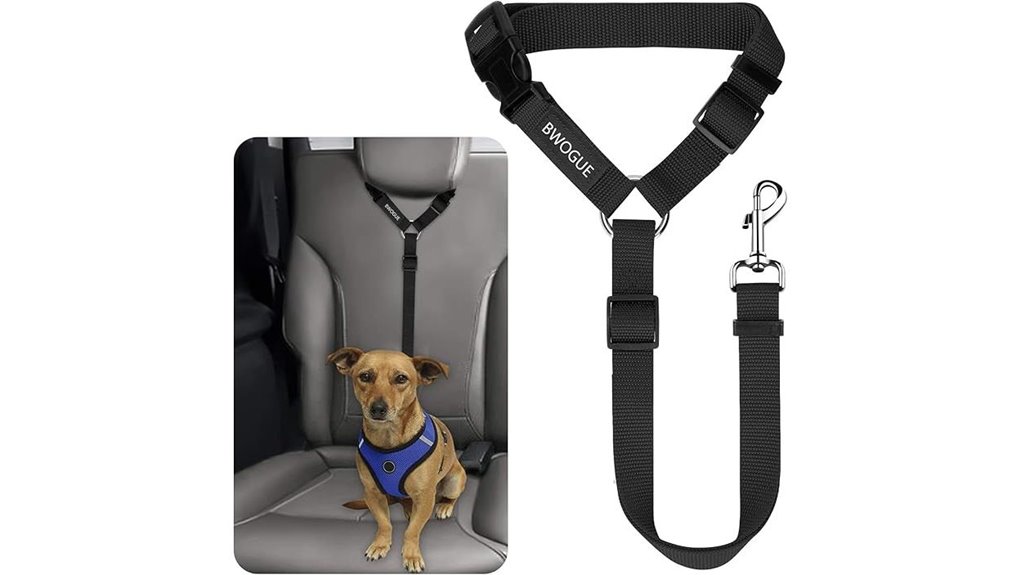 adjustable dog seat belt