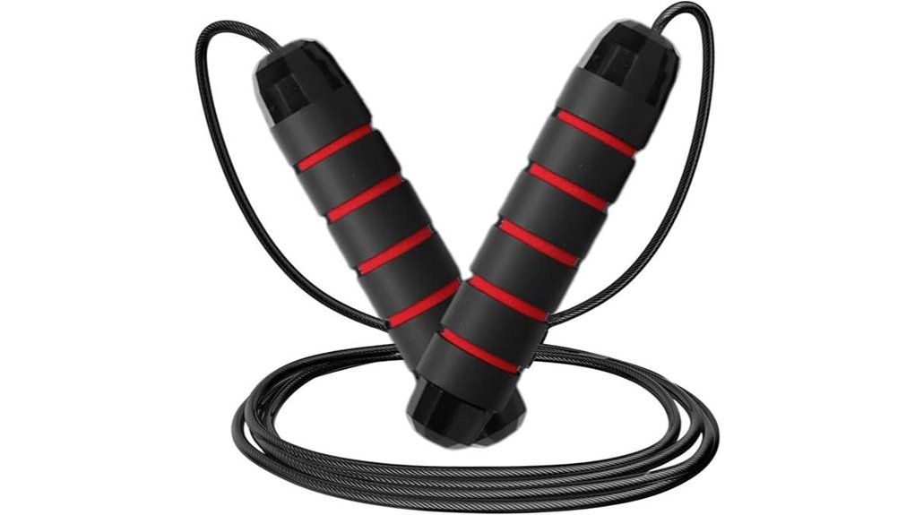 adjustable tangle free jump rope
