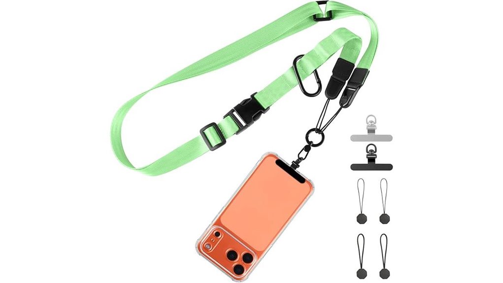 adjustable wrist neck quick release lanyard