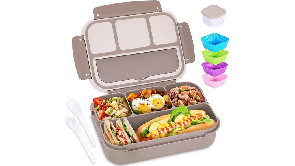 adult four compartment bento box