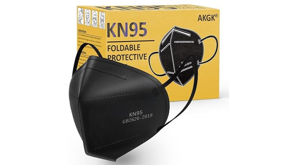 akgk 50 pack kn95 masks