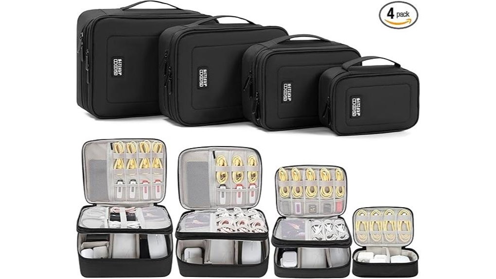 akozlin double layer cord organizers