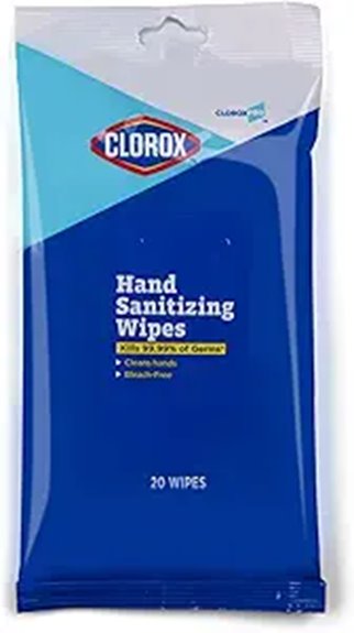 alcohol free clorox 20 pack wipes
