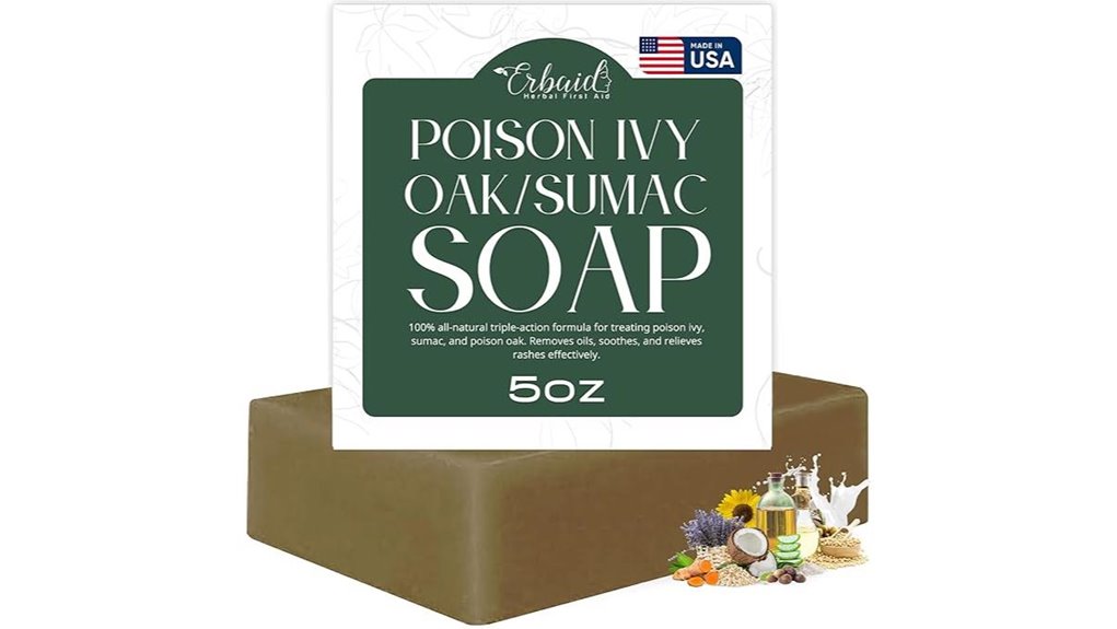 all natural poison ivy soap