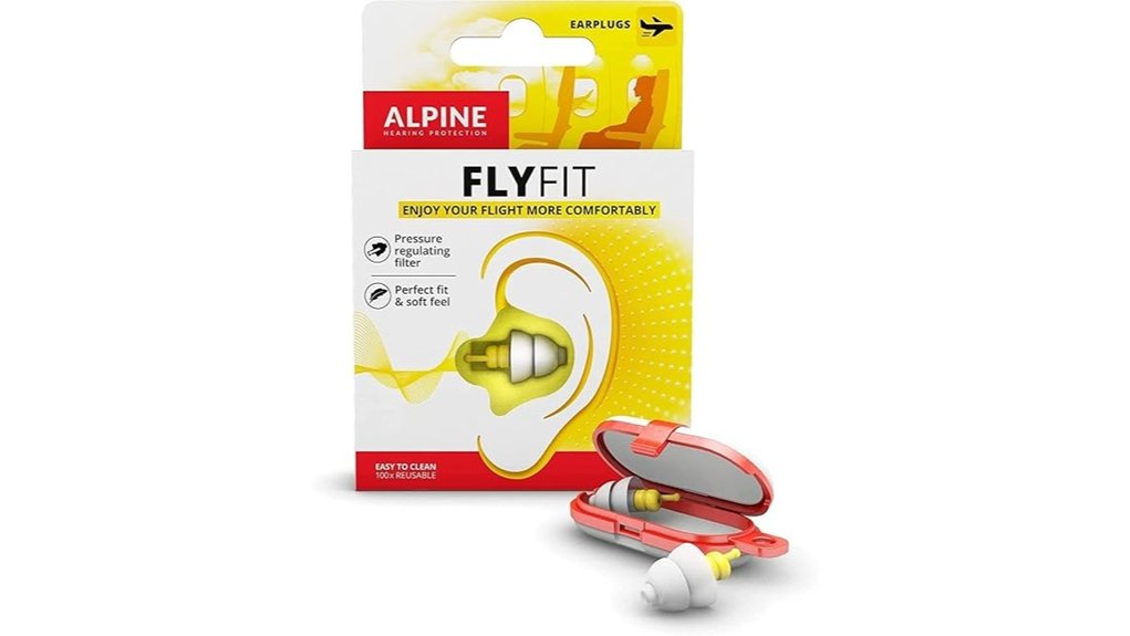 alpine flyfit comfort earplugs