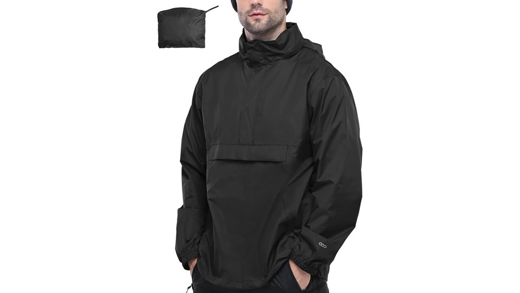 alpine packable waterproof jacket
