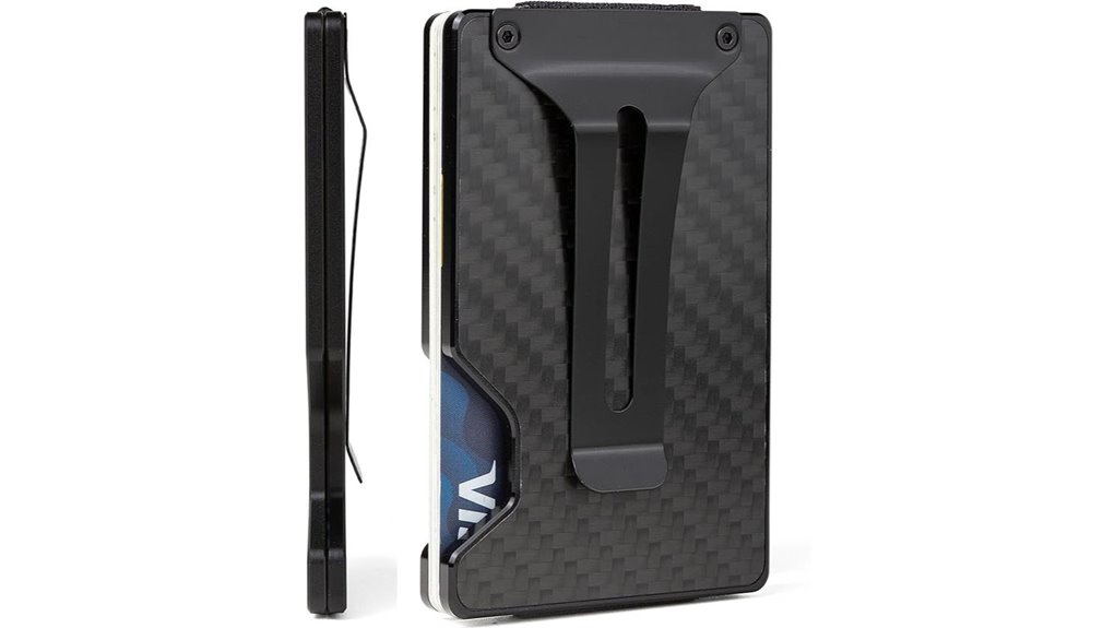 aluminum rfid blocking clip