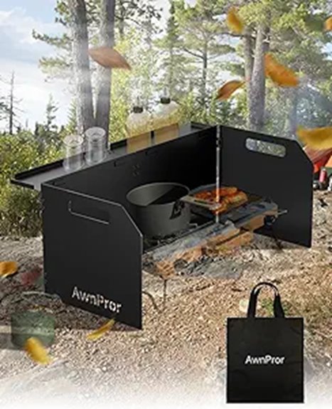 aluminum stove windscreen bag