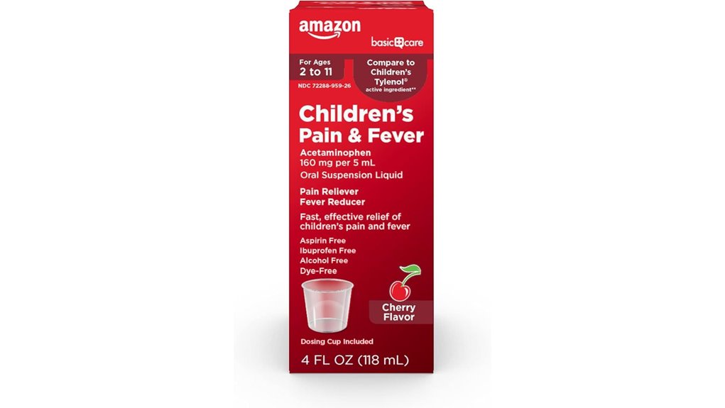 amazon kids pain reliever