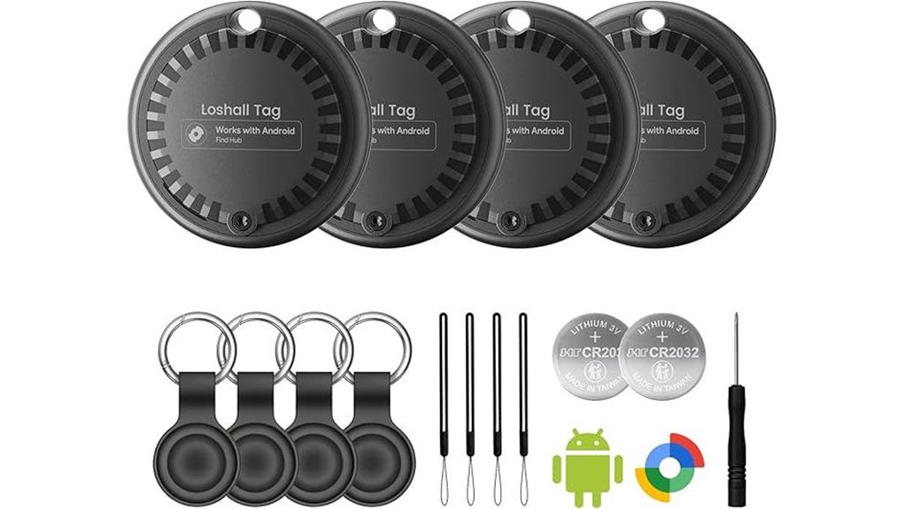 android airtags 4 pack 2 yearip65