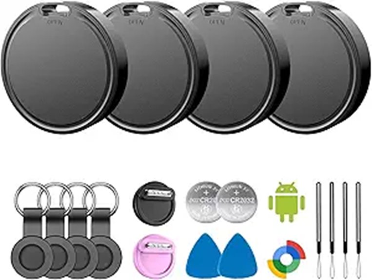 android airtags 4 pack waterproof 2 year