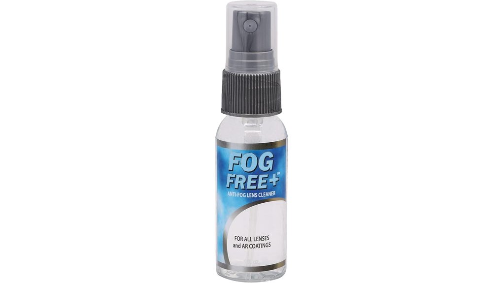 anti fog lens cleaning spray