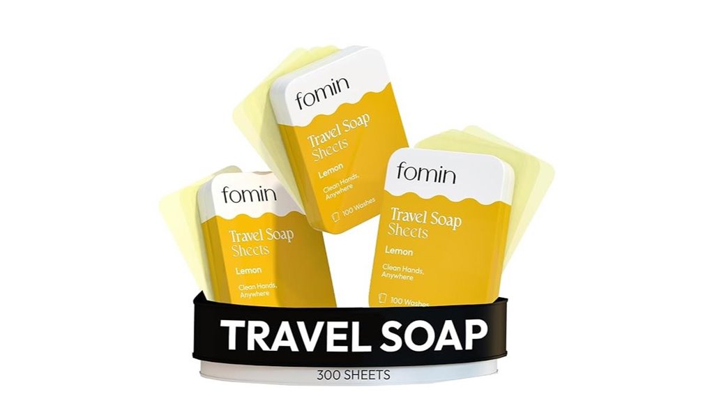 antibacterial paper soap sheets