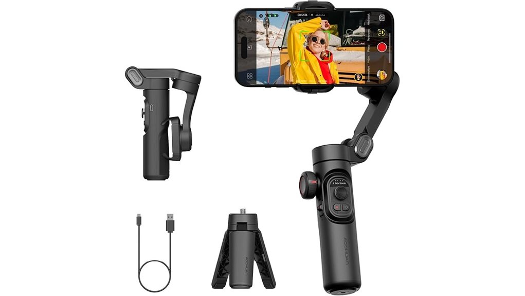 aochuan 3 axis iphone gimbal