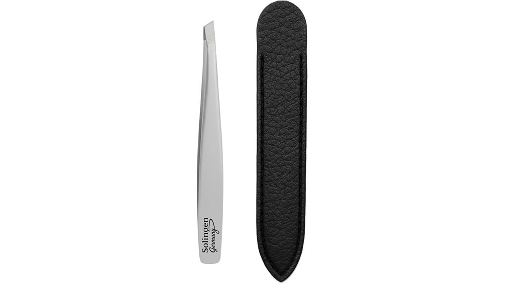apexay german steel slant tweezers