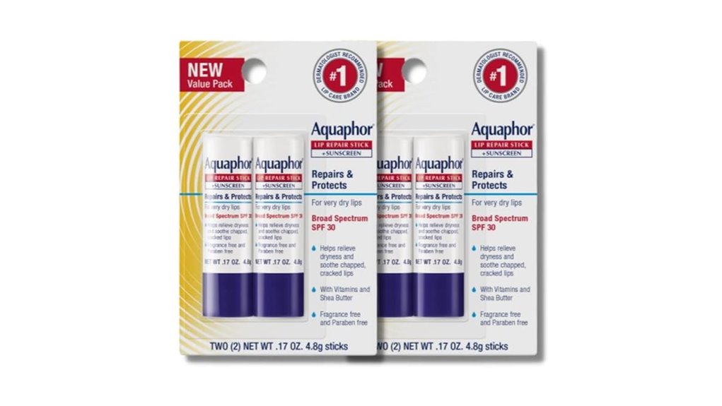 aquaphor lip sunscreen pack