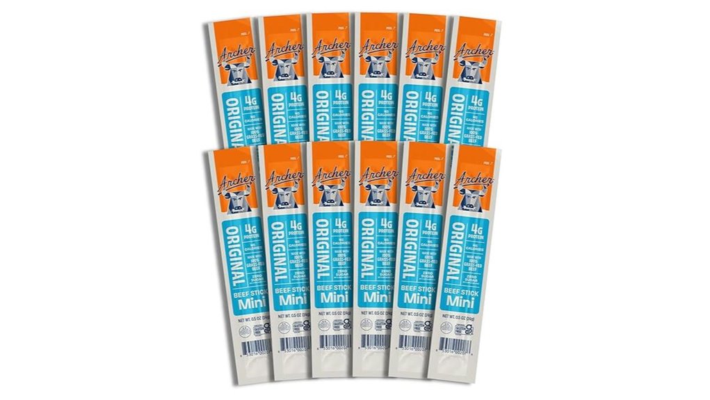 archer grass fed mini jerky