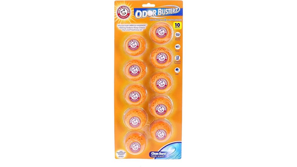 arm hammer odorbusterz airfreshener 10pack