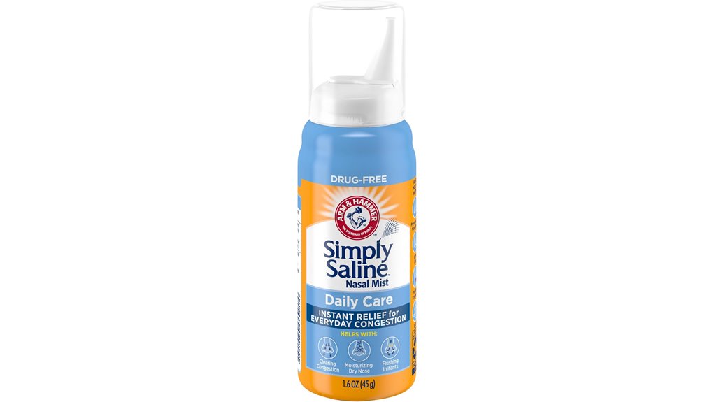 arm hammer saline nasal