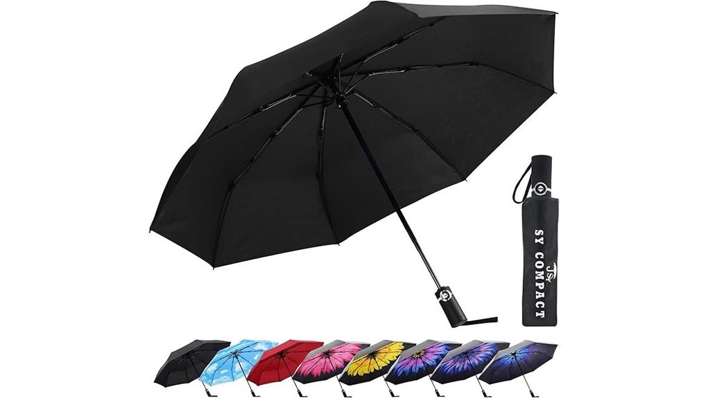 automatic windproof compact umbrella