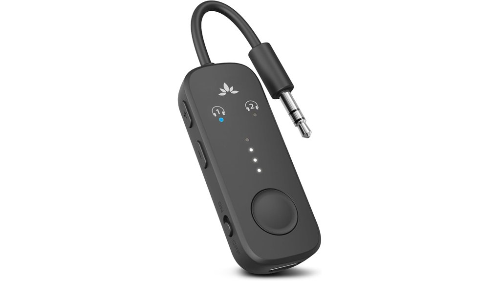 avantree airplane dual adapter