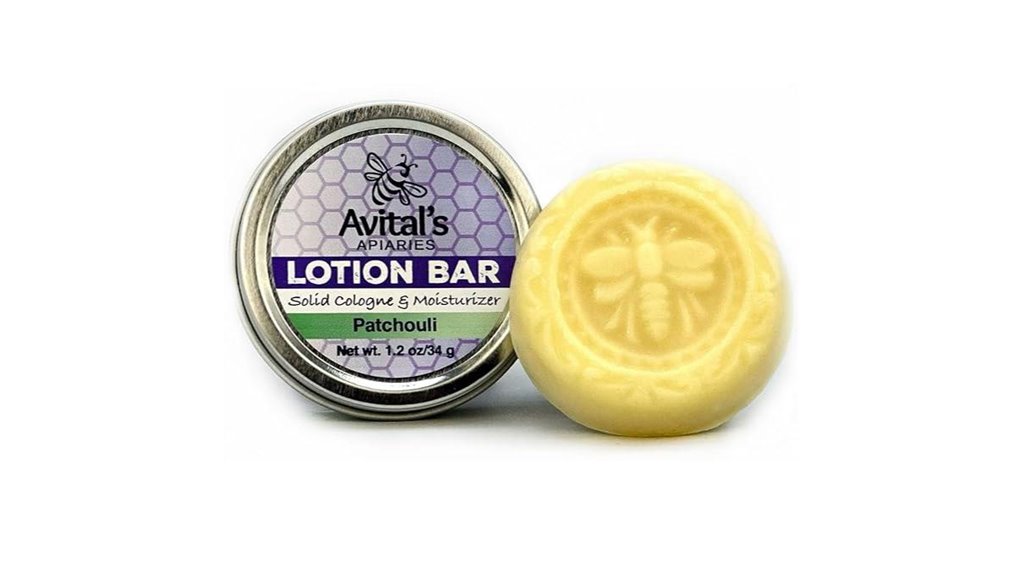 avital patchouli beeswax bar