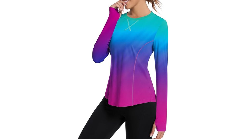 avoogue women upf50 thumbholes