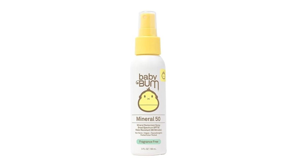 baby spf50 mineral spray