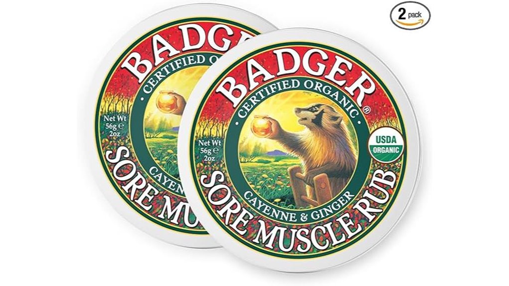 badger 2 pack organic rub